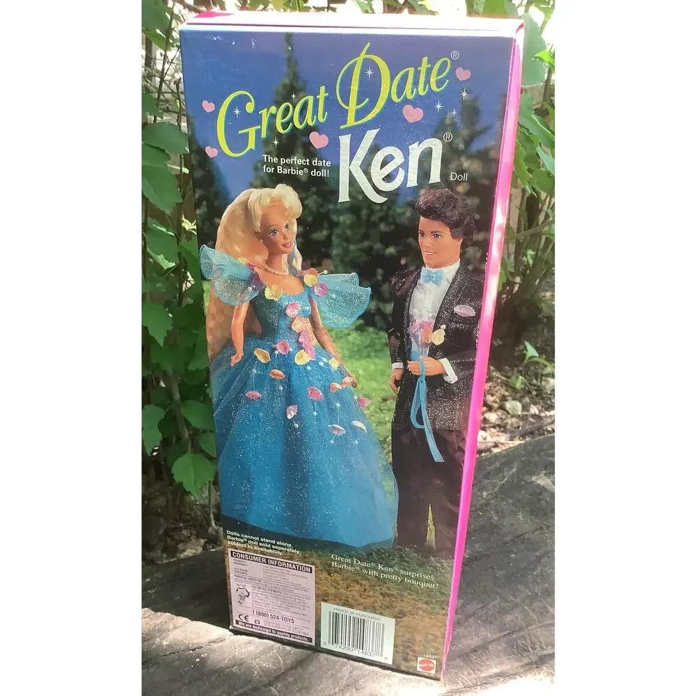 1995 Great Date Ken 14837 Mattel Vintage NIB New Tuxedo Bouquet Toy Gift